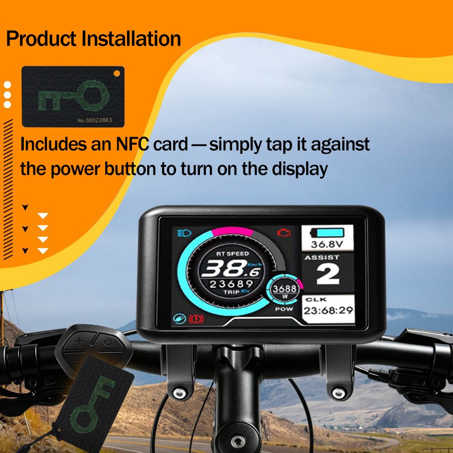Ebike Conversion Kit 72V 3000W - Комплект для переоборудования снегохода в электровелосипед