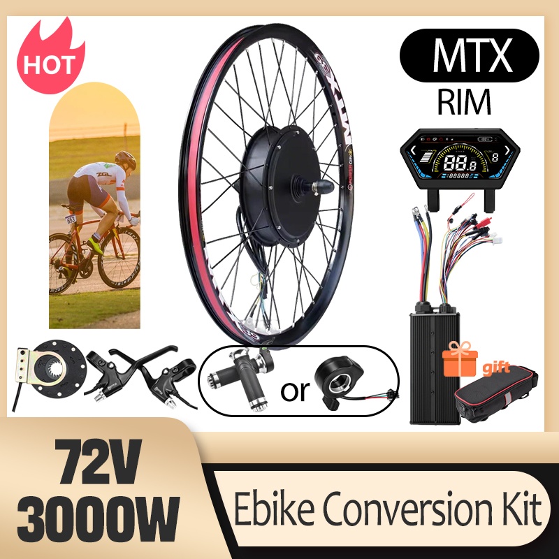 Комплект для переоборудования  – обзор и цена Ebike Conversion Kit 72V 3000W