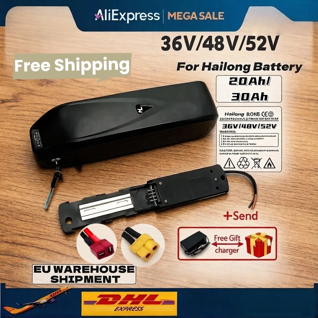 Новинка для Hailong: Аккумулят – обзор и цена Ebike Battery 48V 20Ah Hailong