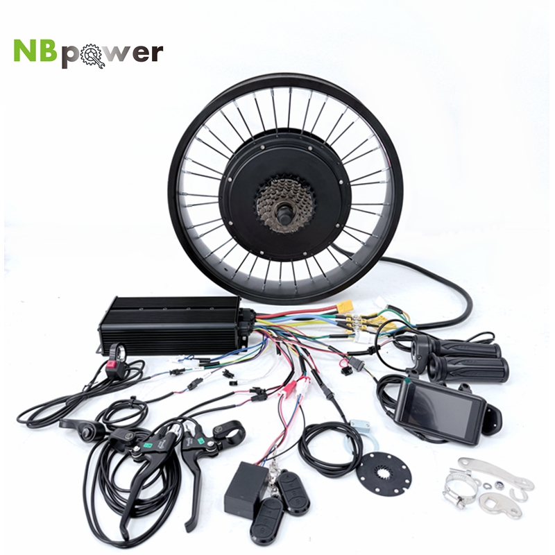 Комплект для переоборудования  – обзор и цена 72V 5000W Hub Motor Kit