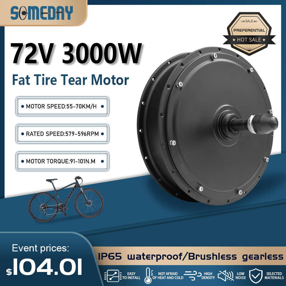 Мотор для электровелосипеда с  – обзор и цена Ebike Conversion Kit 72V 3000W